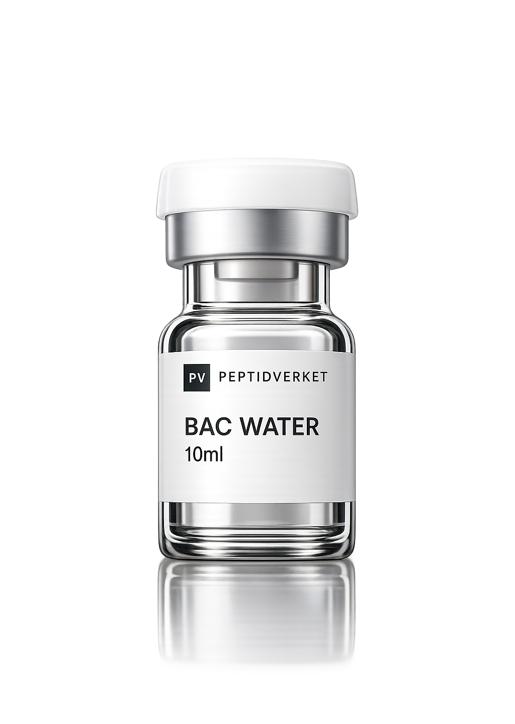Bacteriostatic Water peptide vial — research-grade
