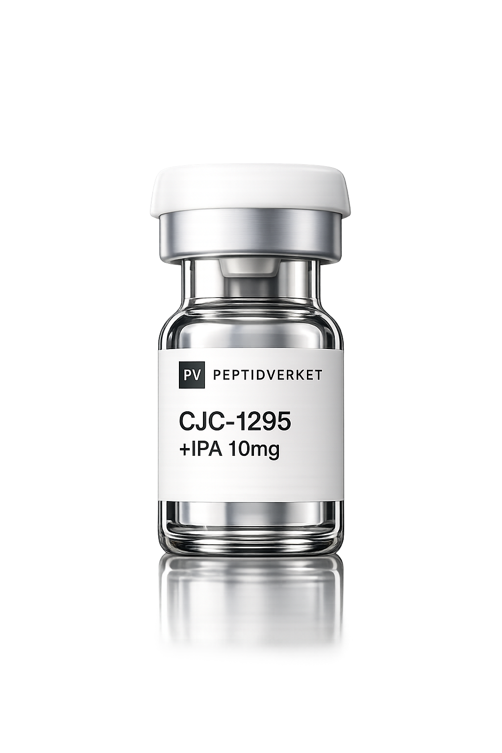 CJC-1295 + Ipamorelin formulation peptide vial — research-grade