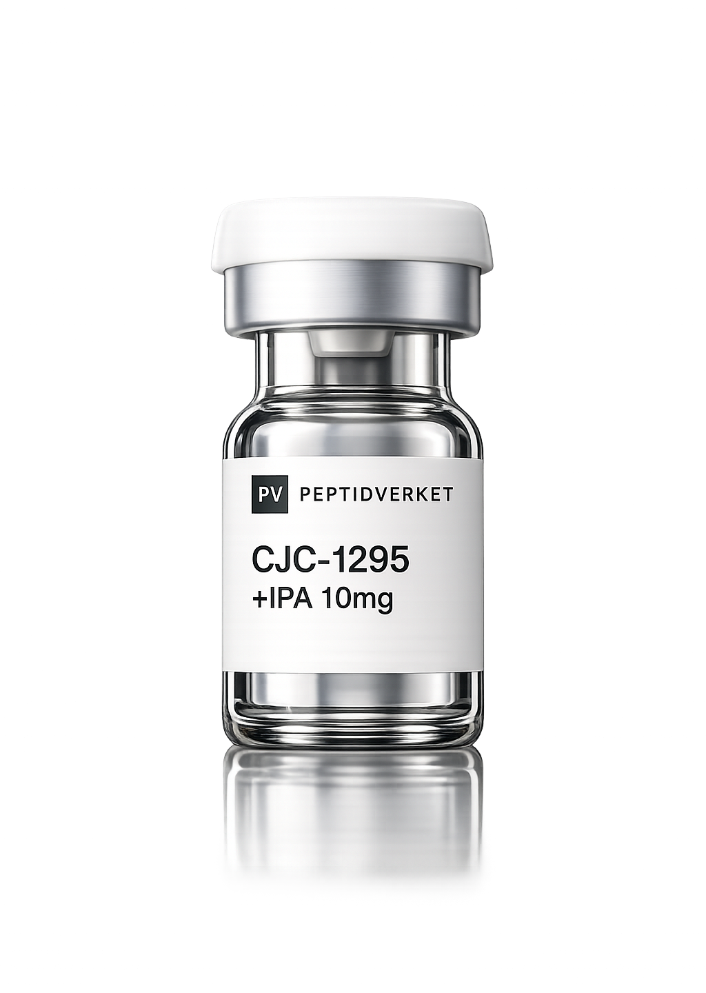 CJC-1295 + Ipamorelin formulation peptide vial — research-grade
