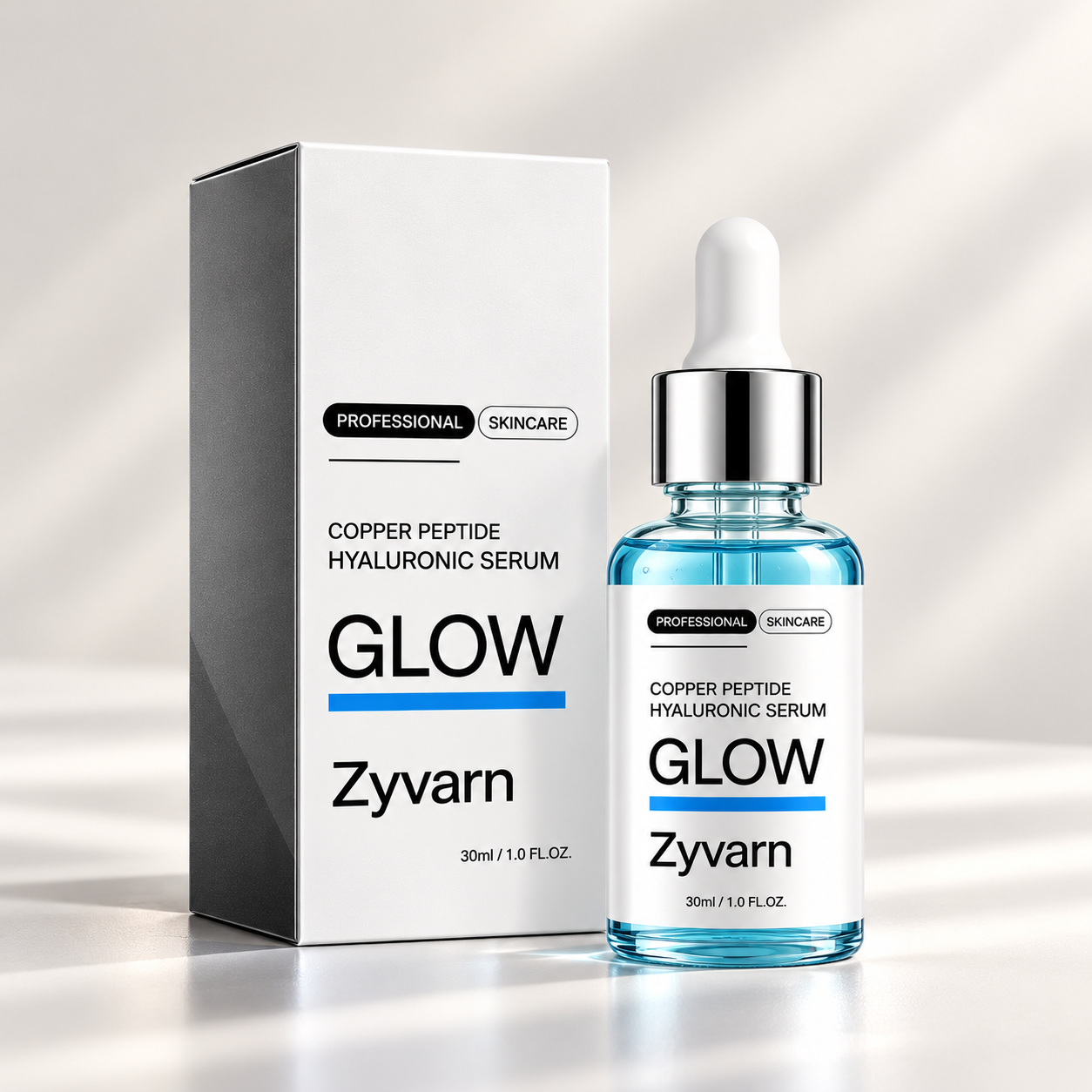 GHK-Cu Collagen Glow Serum — research-grade