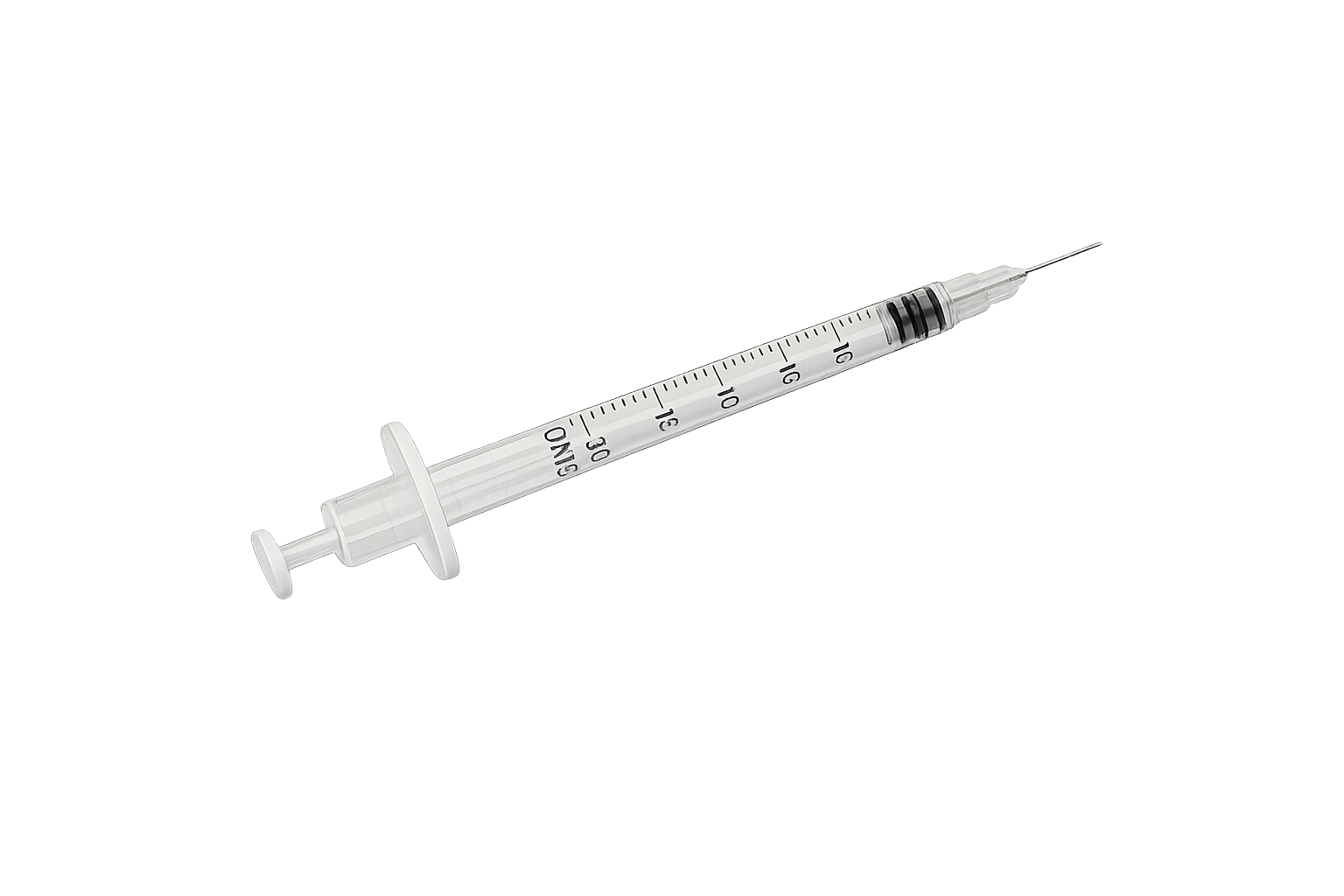 Insulin syringe 0.3ml – 5 pack 0.3ml syringe / 30G needle vial — research-grade peptide