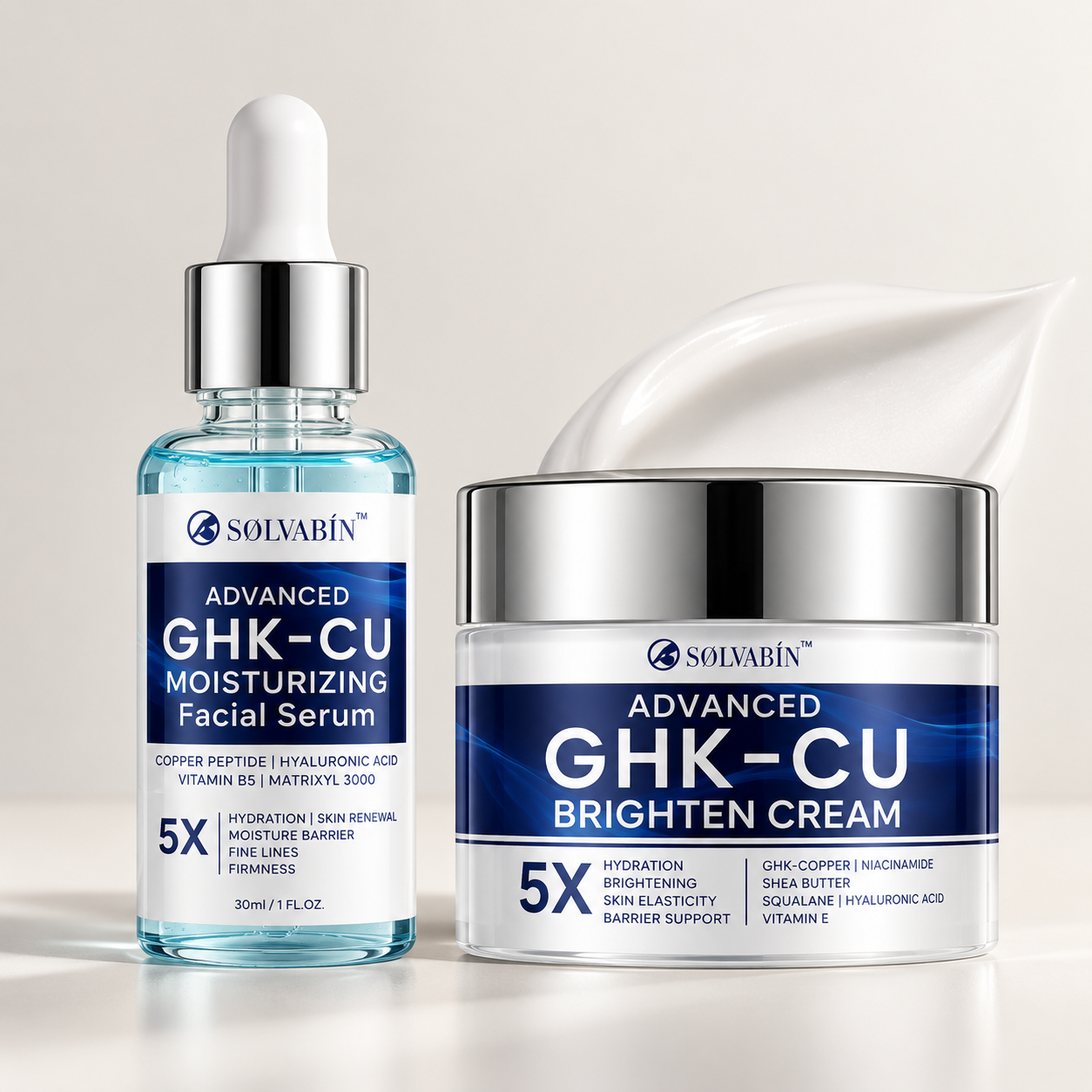 GHK-Cu Skincare Duo — research-grade