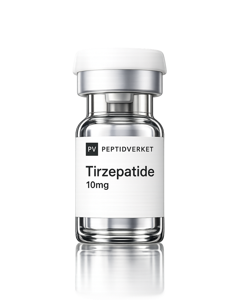 Tirzepatide 10mg Lyophilised powder vial