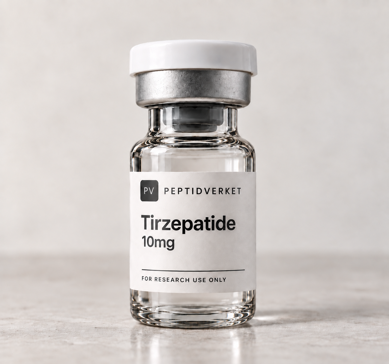 Tirzepatide 10mg Lyophilised powder  vial